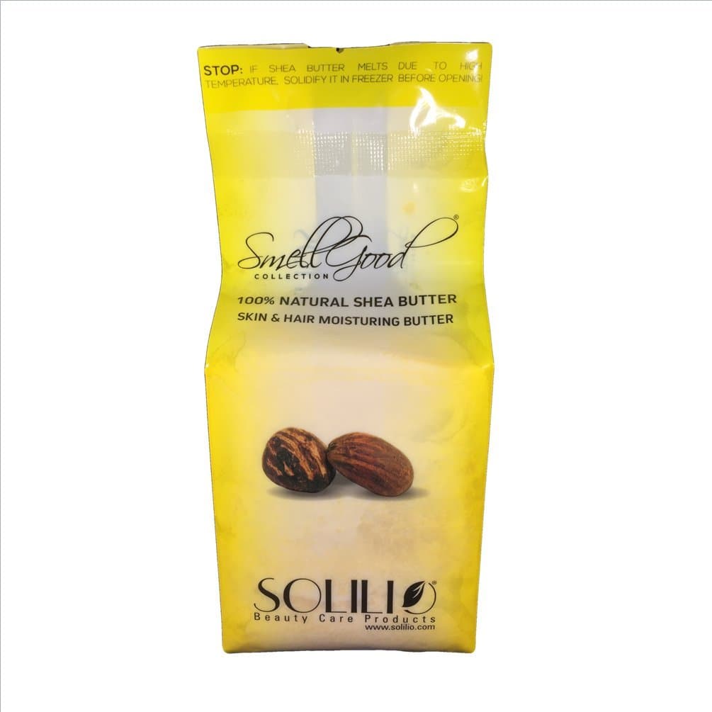 Raw Unrefined African Shea Butter 5lb Block Soft & Creamy (YELLOW)