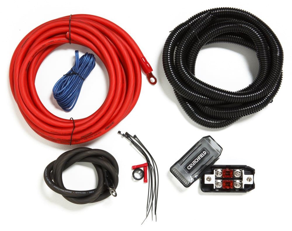 Crutchfield Amp Wiring Kit 4 Gauge