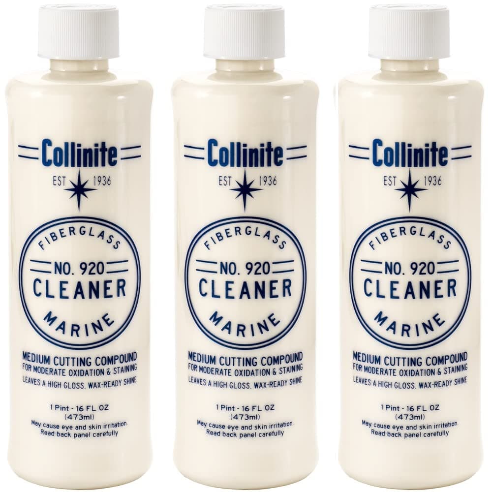 Fiberglass Marine Cleaner, 16 Fl Oz - 3 Pack