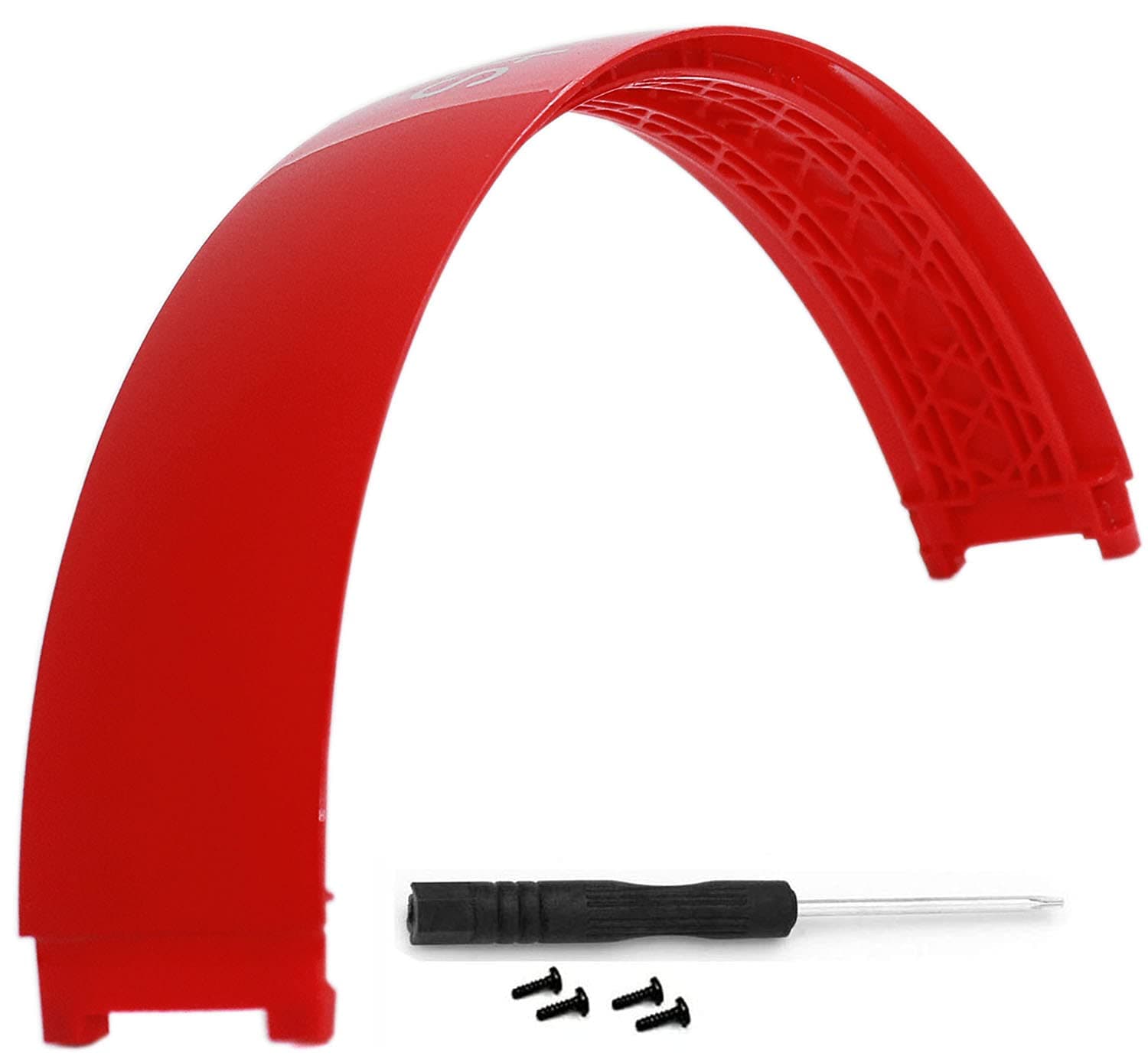 Studio 2 Headband Replacement Parts Accessories Studio 3 Headband Repair Kit Compatible with Studio 2.0 / Studio 3.0 Wireless Top Headband (Studio2-Bright red)- Earpads Not Include