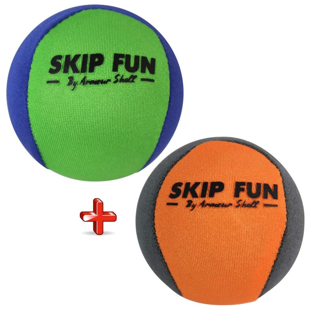 Armour ShellWater Balls Bounce On Water - Pool Ball & Beach Toys for Kids & Adults. Extreme Skipping Fun Games Everyone Will Love. (Mixed, 2 Pack)
