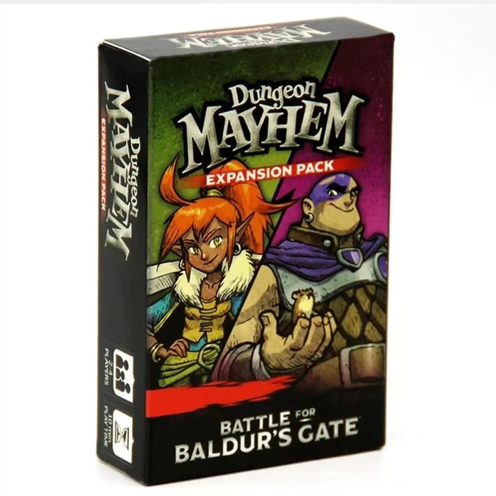 Dungeons Dragons Wizards of The Coast Dungeon Mayhem Battle for BaldurS Gate (C76940000), Black.