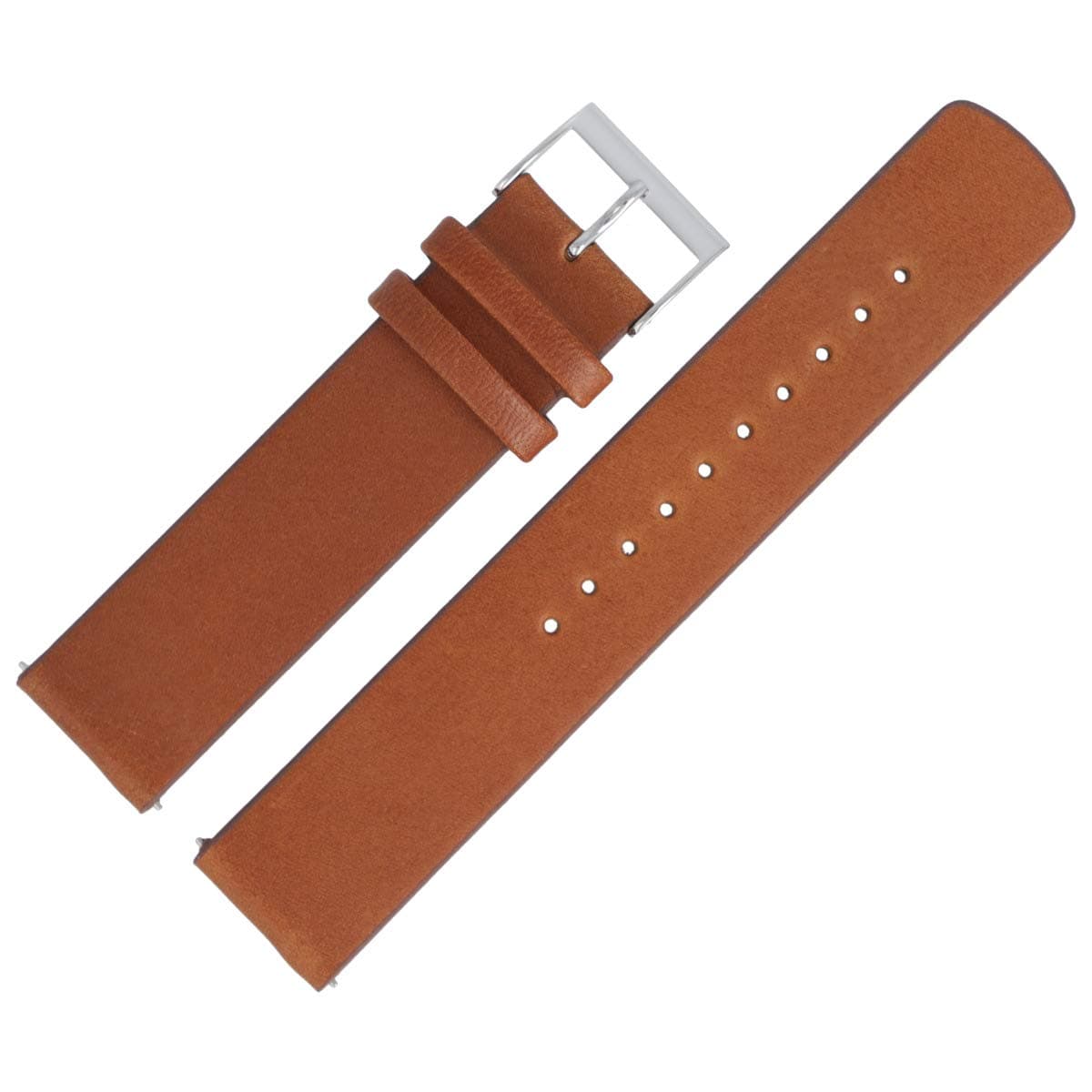 SKW6355 Watch Strap 20 mm Leather Brown