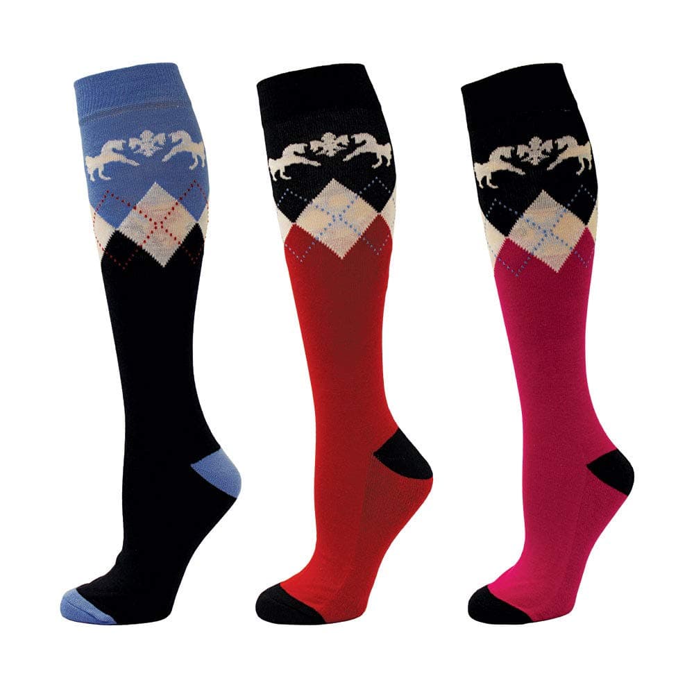 Hadley Knee Hi Socks - 3 Pack