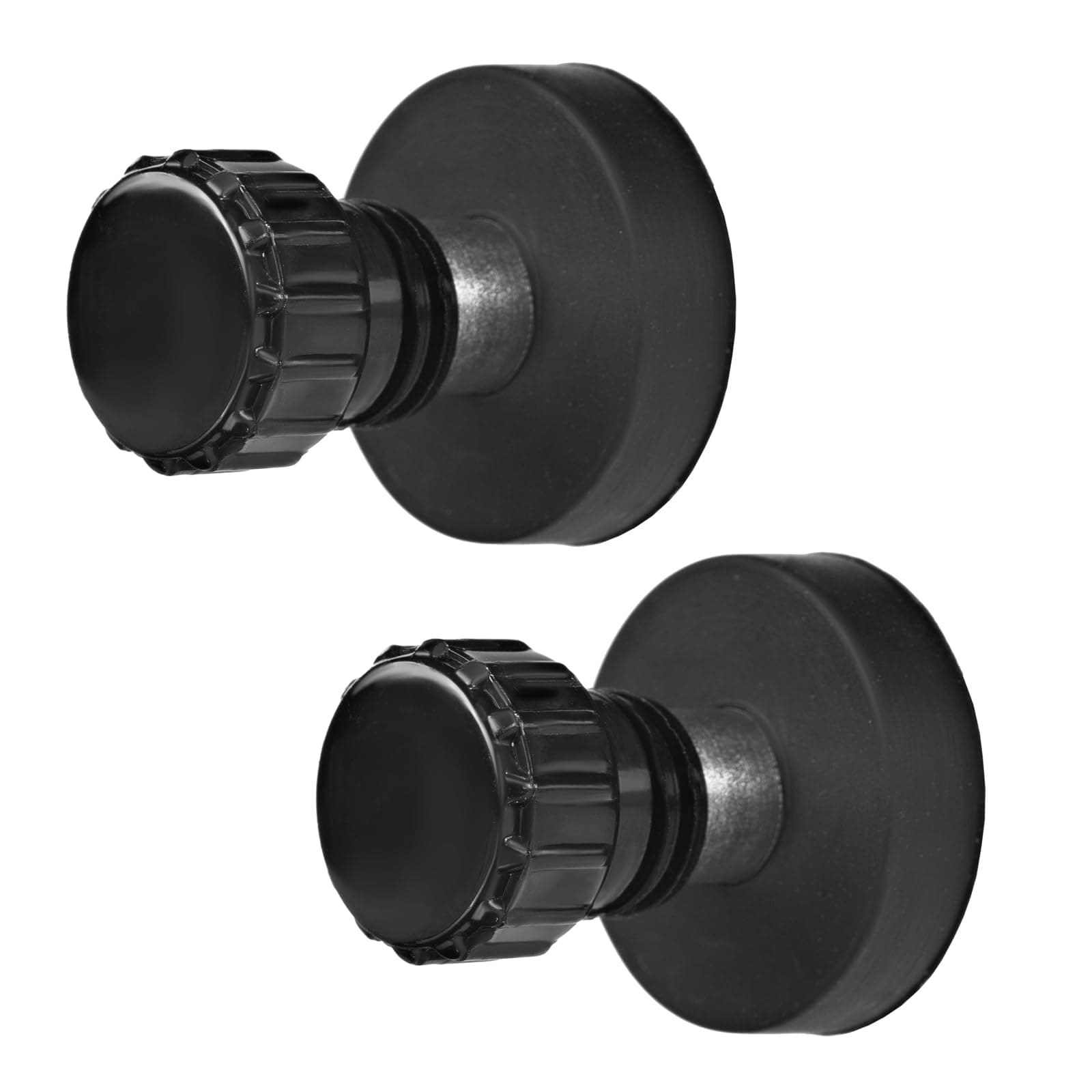 Magnetic Trade Plate Holder Kit for Rear of Car, Van & Other Vehicles. Rubber Coated Magnets with Scratch-free Application & Thumb-Friendly Screws, Covers & Nylon Washers.