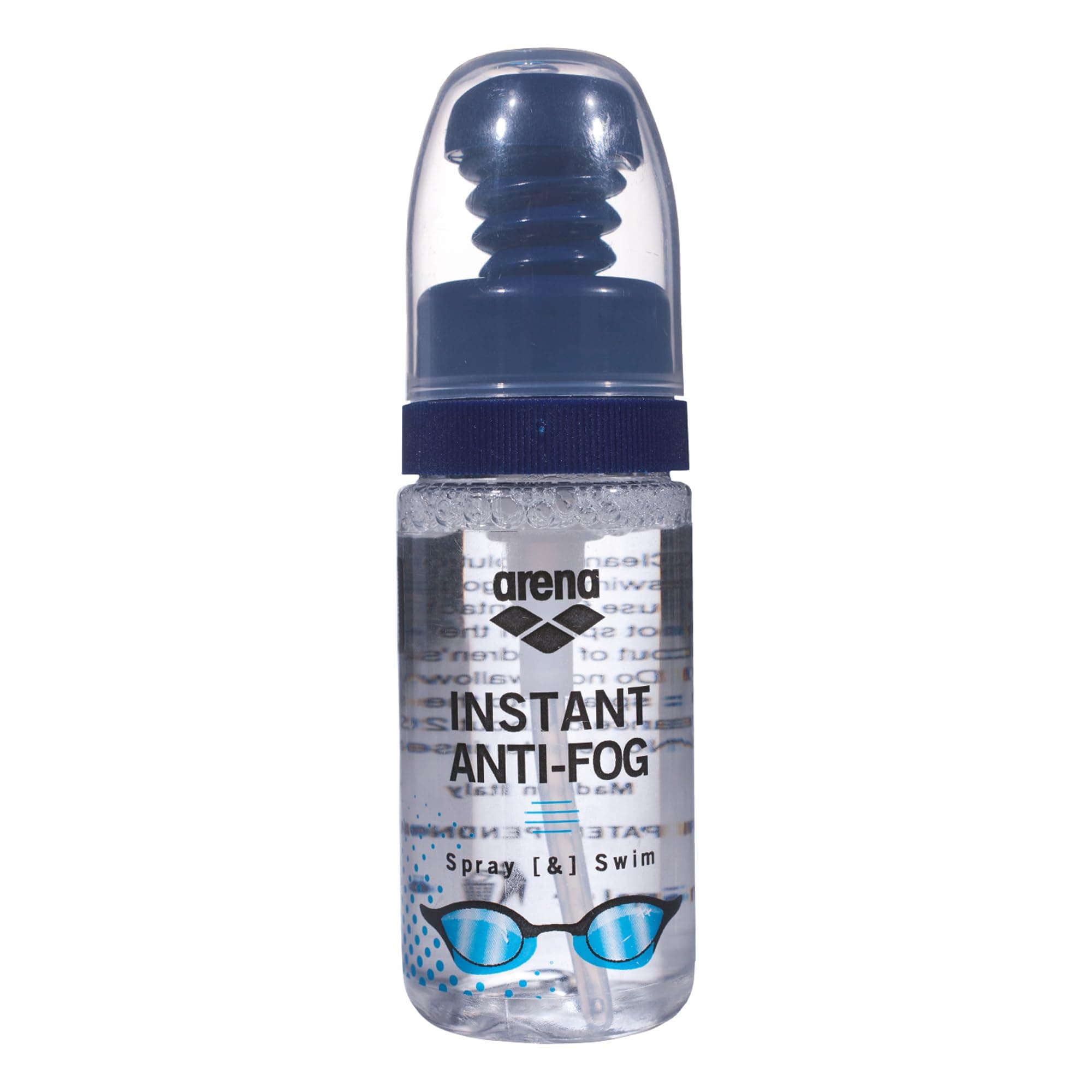 ARENA Instant Anti-Fog Spray Swim Goggles Treatment Anti Fog for Swimming Practice Essential Anti-Fog Fluid 35ml Up to 150 Applications Clear