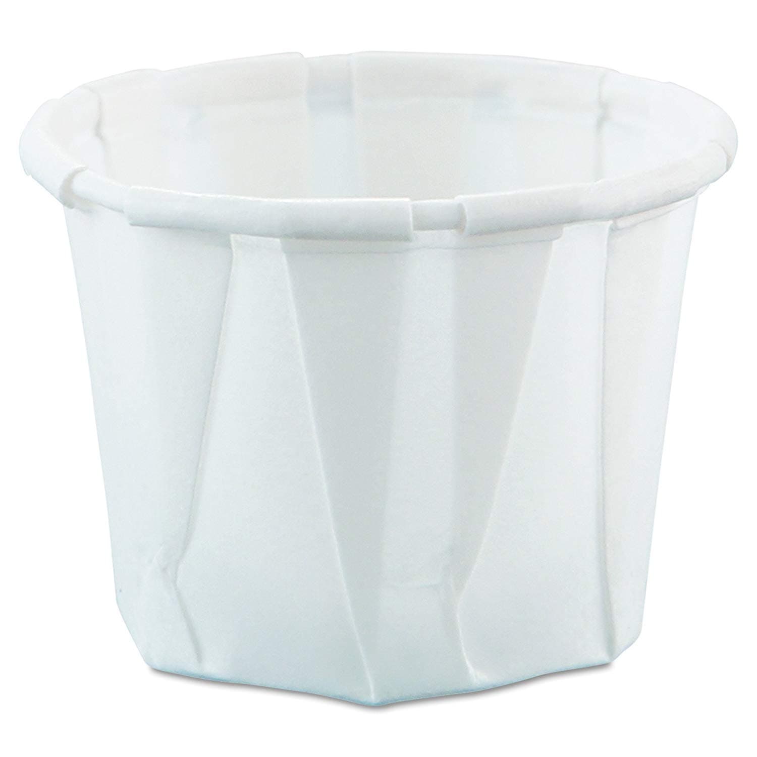 Solo 0.5 oz Treated Paper Souffle Portion Cups for Measuring, Medicine, Samples, Jello Shots (Pack of 250)