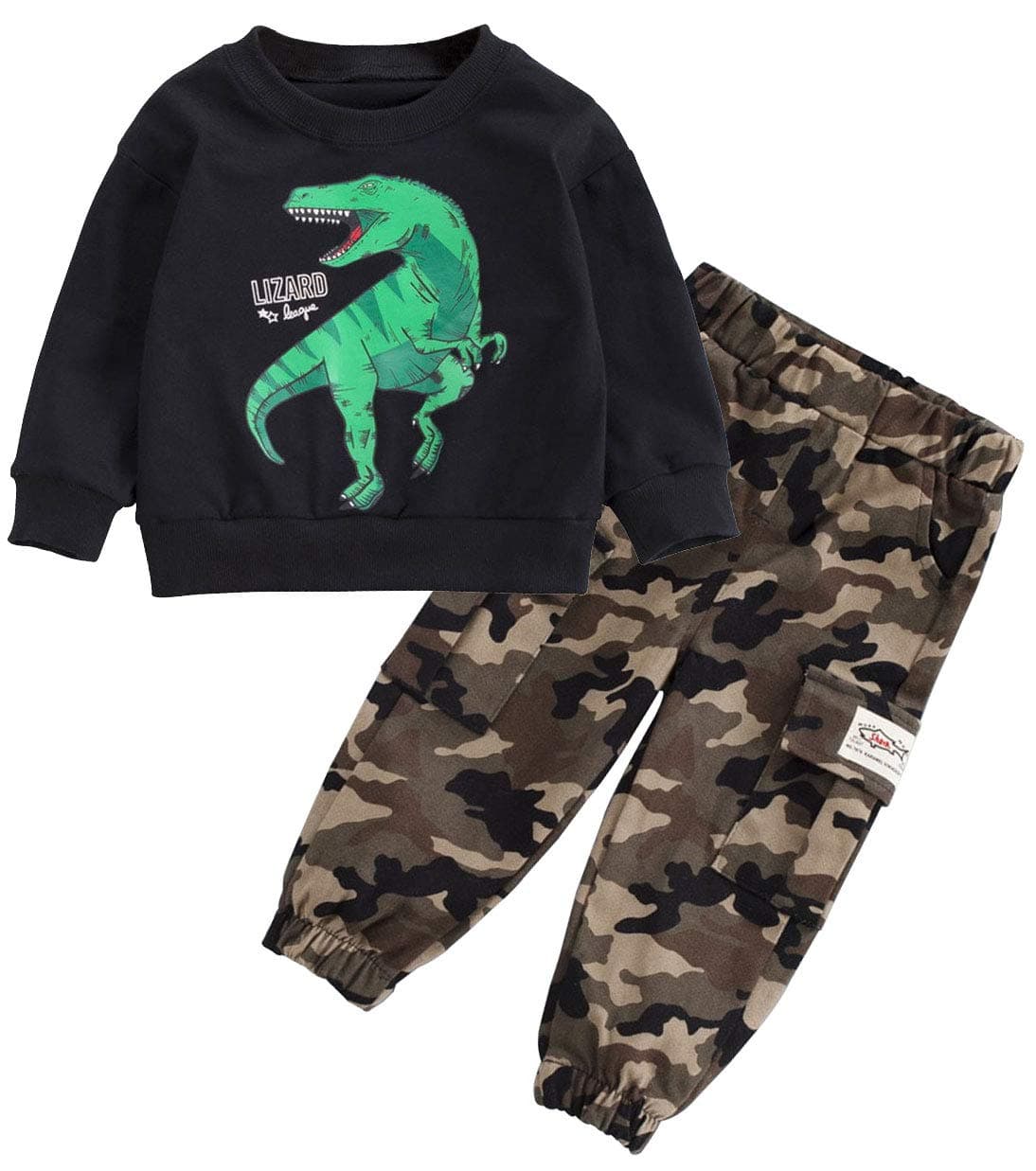 Baby Boys Toddler Kids 2 Pieces Winter Fall Summer Clothing Set T-Shirt Pants Outfits