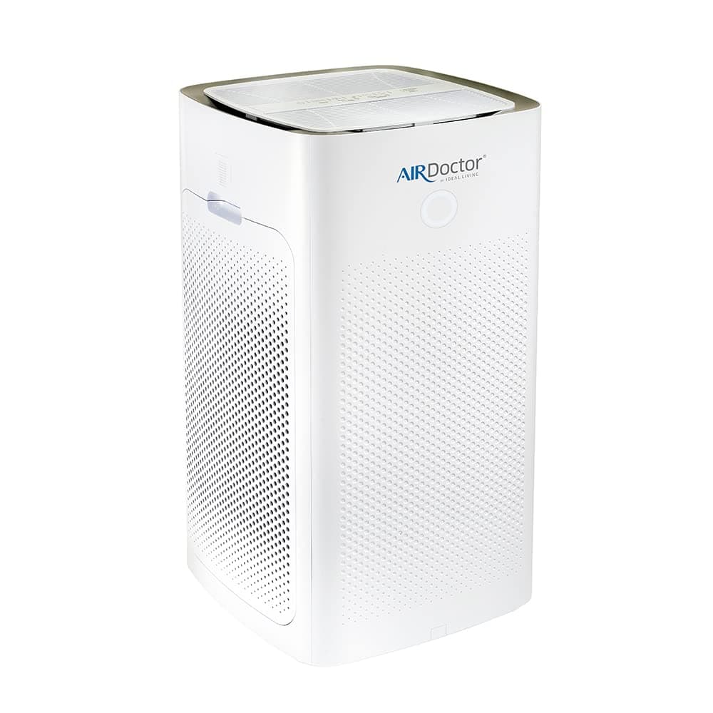 AIRDOCTOR AD5000 4-in-1 Air Purifier for Extra Large Spaces & Open Concepts with UltraHEPA, Carbon & VOC Filters - Removes particles 100x Smaller than HEPA Standard (AirDoctor 5000)