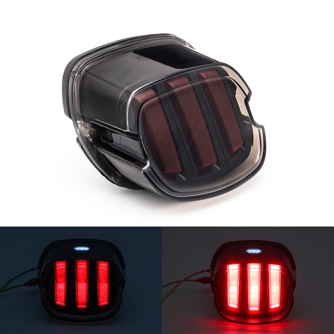 SKUNTUGUANG Motorcycle LED Tail Light Eagle Claw Brake Lights Integrated for Motorcycle Sportster Fatboy Heritage Softail XL FLHR FLHRCI FXD