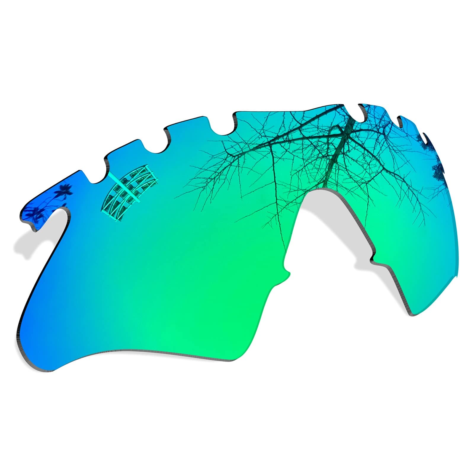 Green Lenses Replacement for Oakley M Frame Heater Vented Sunglass