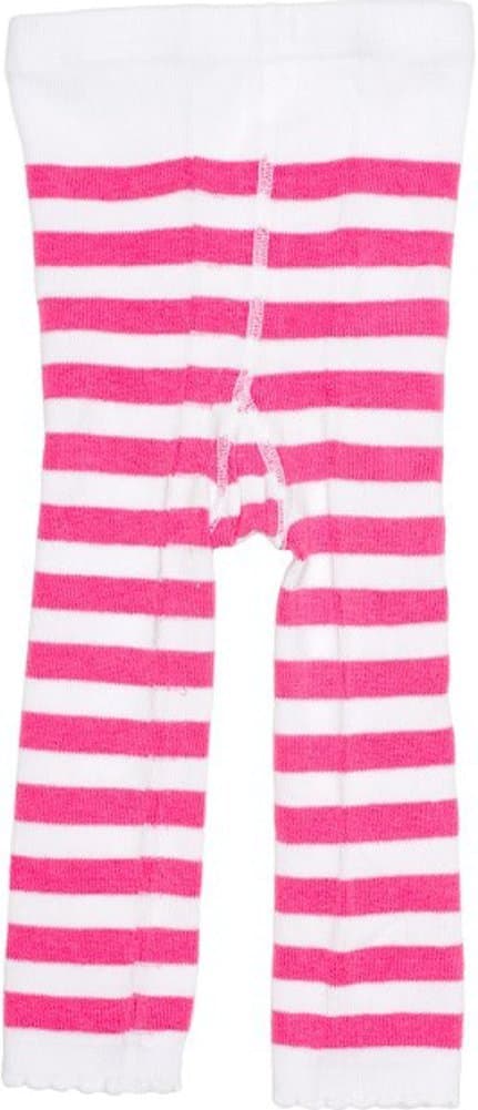 Pink & White Striped Baby Leggings from Sourpuss Clothing, 6-12 Months
