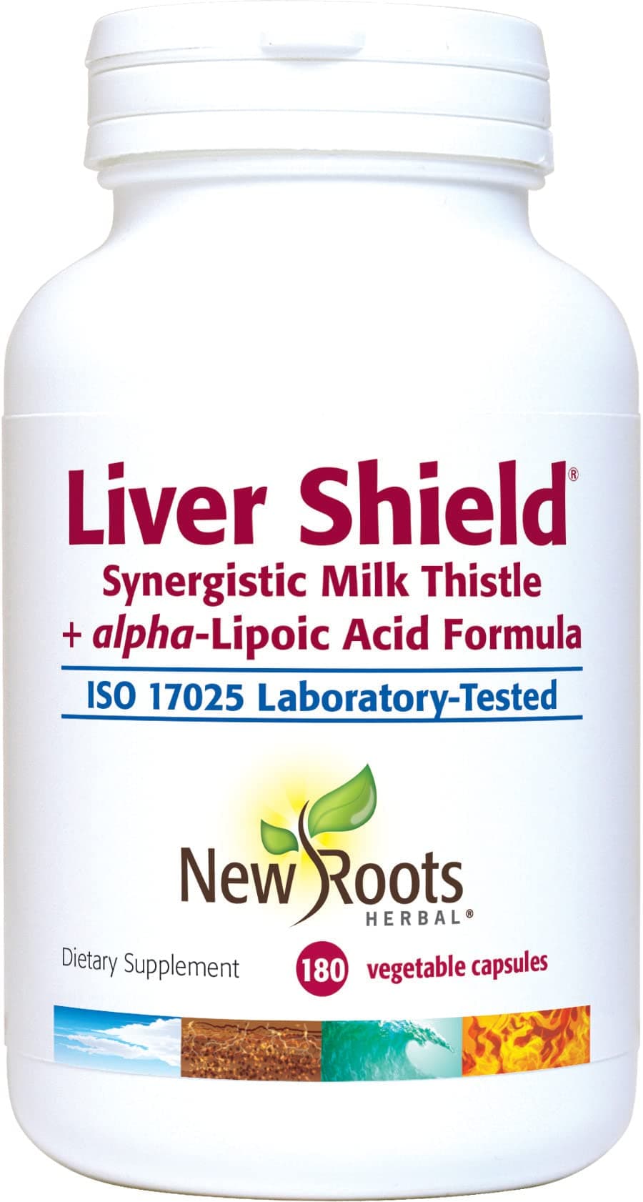 NEW ROOTS HERBAL Liver Shield (180 Capsules) Liver Detox & Cleanse Supplements for Men and Women with Milk Thistle, Dandelion Extract & Beet Root | Health Formula for 90-Days of Support