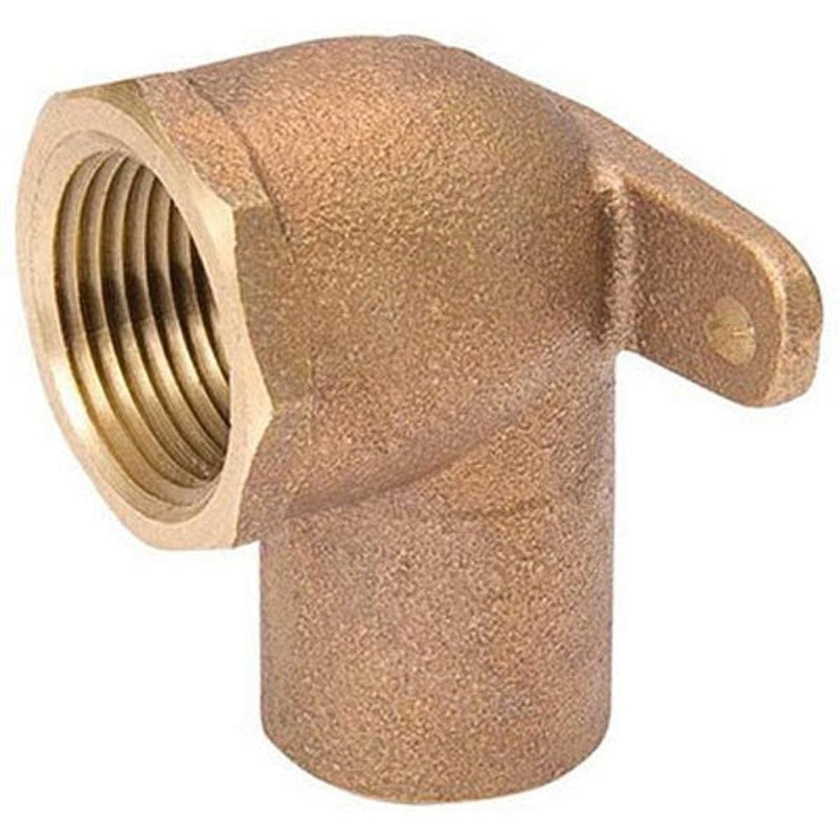 ANVIL INTERNATIONAL A 61508NL 1/2" Cast Copper, 90 Degree, Drop Ear Elbow