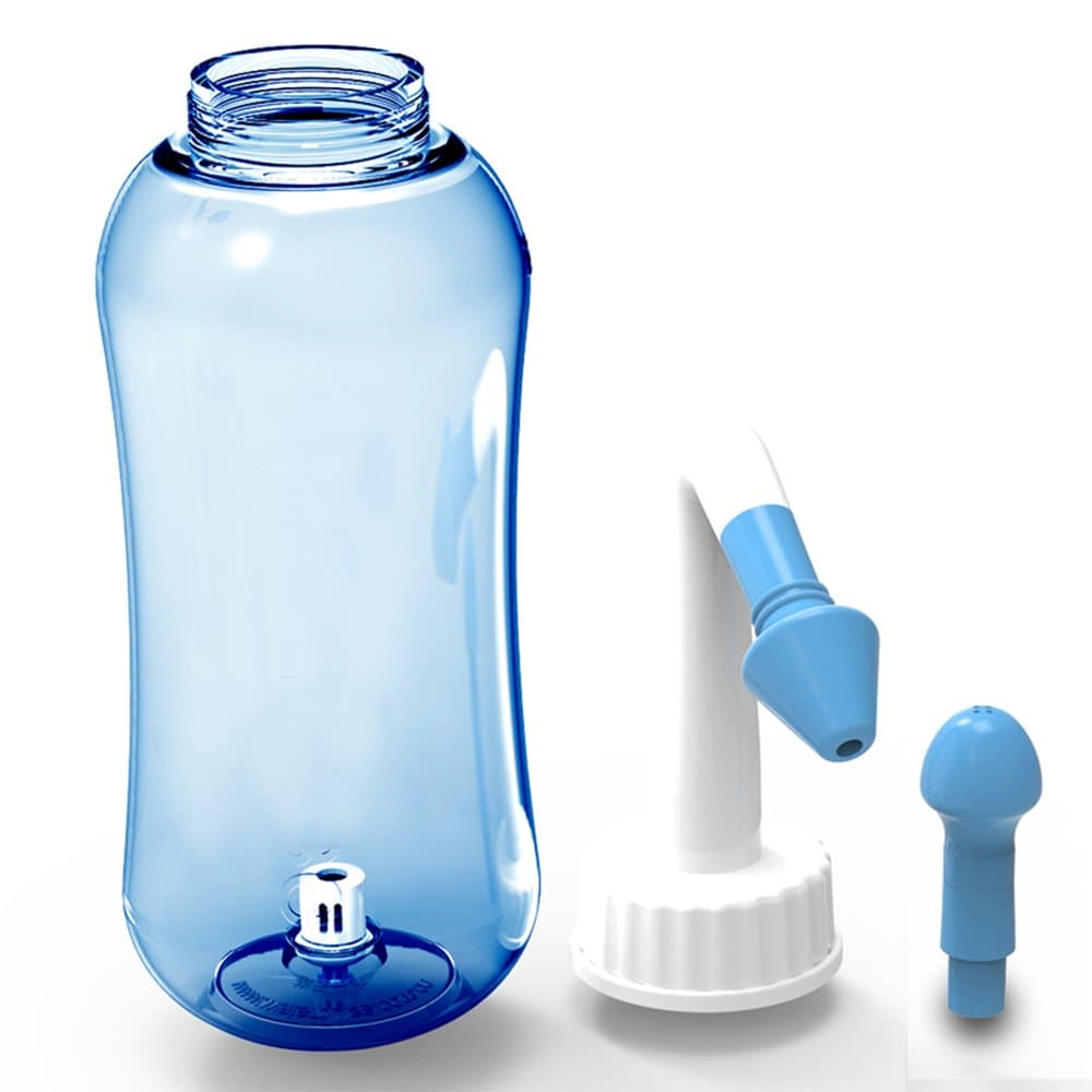 ONCCI Hayfever Solution Nose Cleaner Wash I Neti Bottle Sinus Nose Washer Bottle For Adults & Children (500ml)