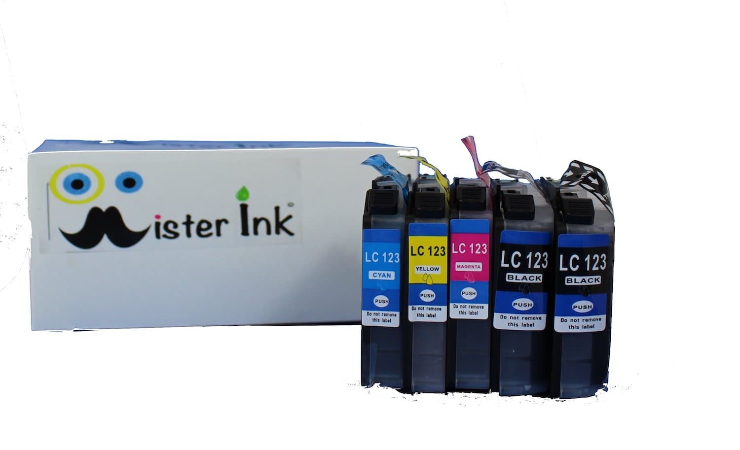 Compatible Printer Ink Cartridges for Brother LC-123/LC-125 LC-127 LC-125 XL with latest chip Update Maximum by Mister Ink, Multi Pack MFC J6920DW 6520DW 470DW 6720DW 870DW 475dw – 4410DW MFC-4710DW DCP J132 W 552DW 152 W 4110DW 752DW 172 W & Other Models 8 Stück (2Blk,2Cyn,2Ylw,2Mgt)