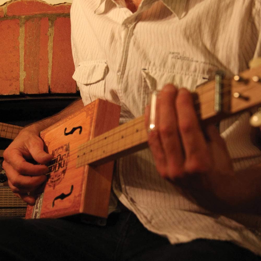 Hinkler 3 String Electric Blues Box Slide Guitar Kit (EBB)