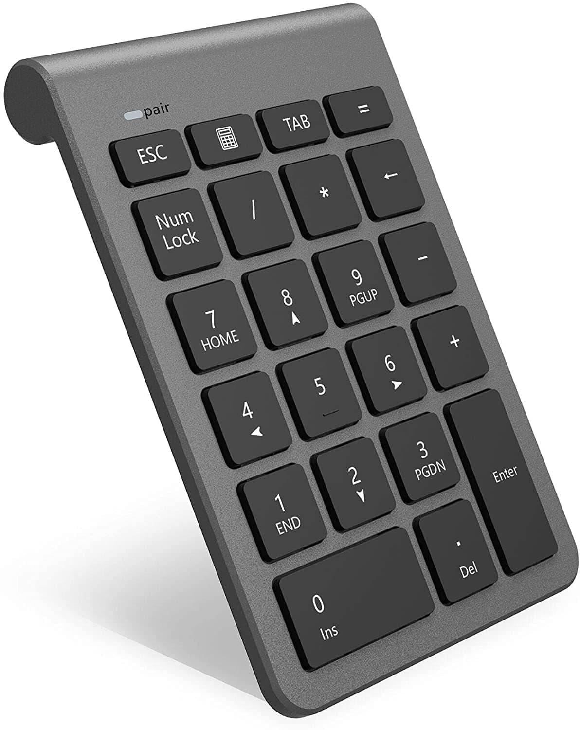 【Upgraded Version】 Bluetooth Numeric Keypad, Arkidyn Portable Wireless 22 Keys External Number Pad for Laptop, Tablet, Notebook, PC, Desktop and More