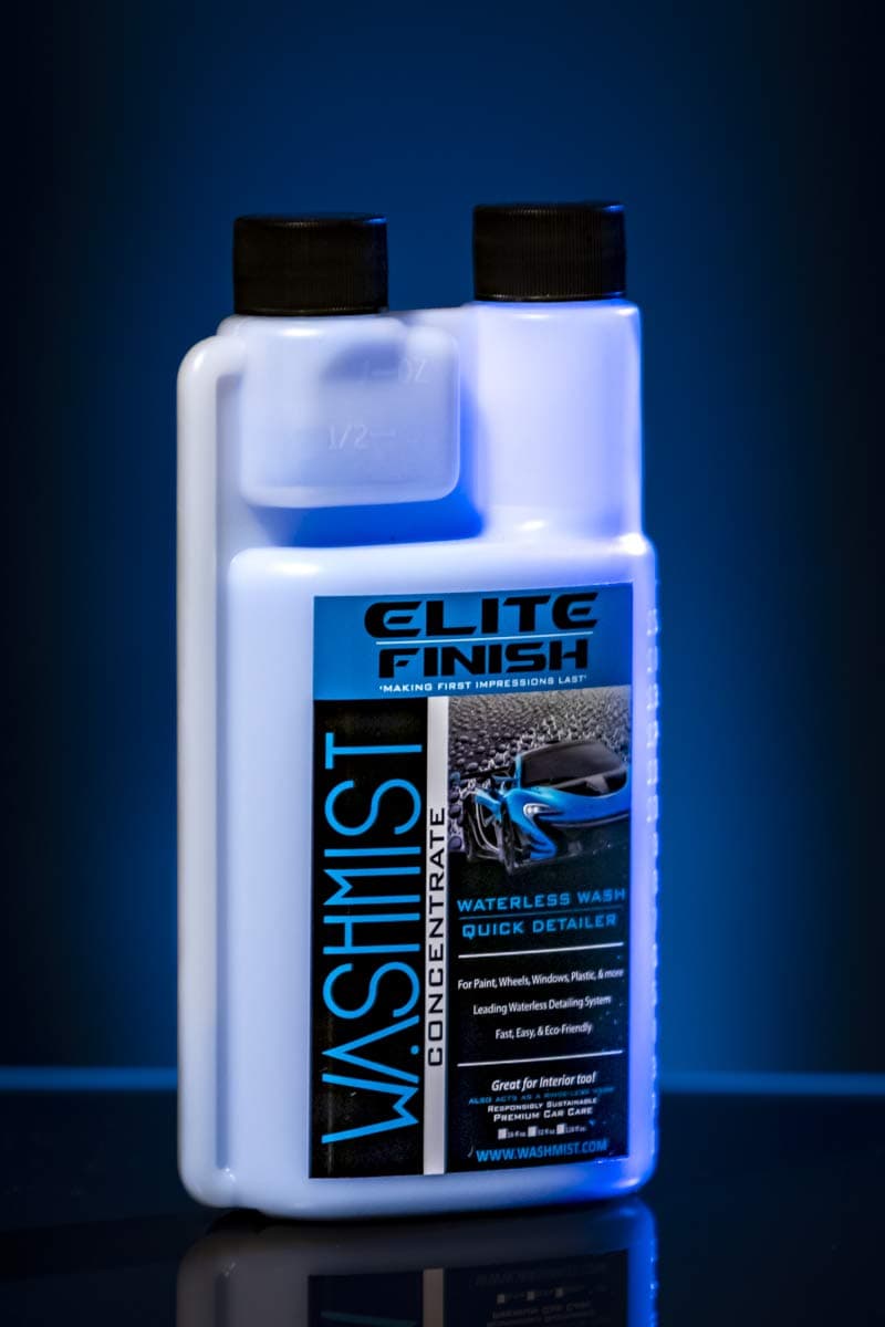 Waterless Car Wash Concentrate - Evolutionary Hydrophobic Polymer Technology - Eco-Friendly - Fast and Easy to use; Clean and Shine, virtually Anywhere, Anytime!