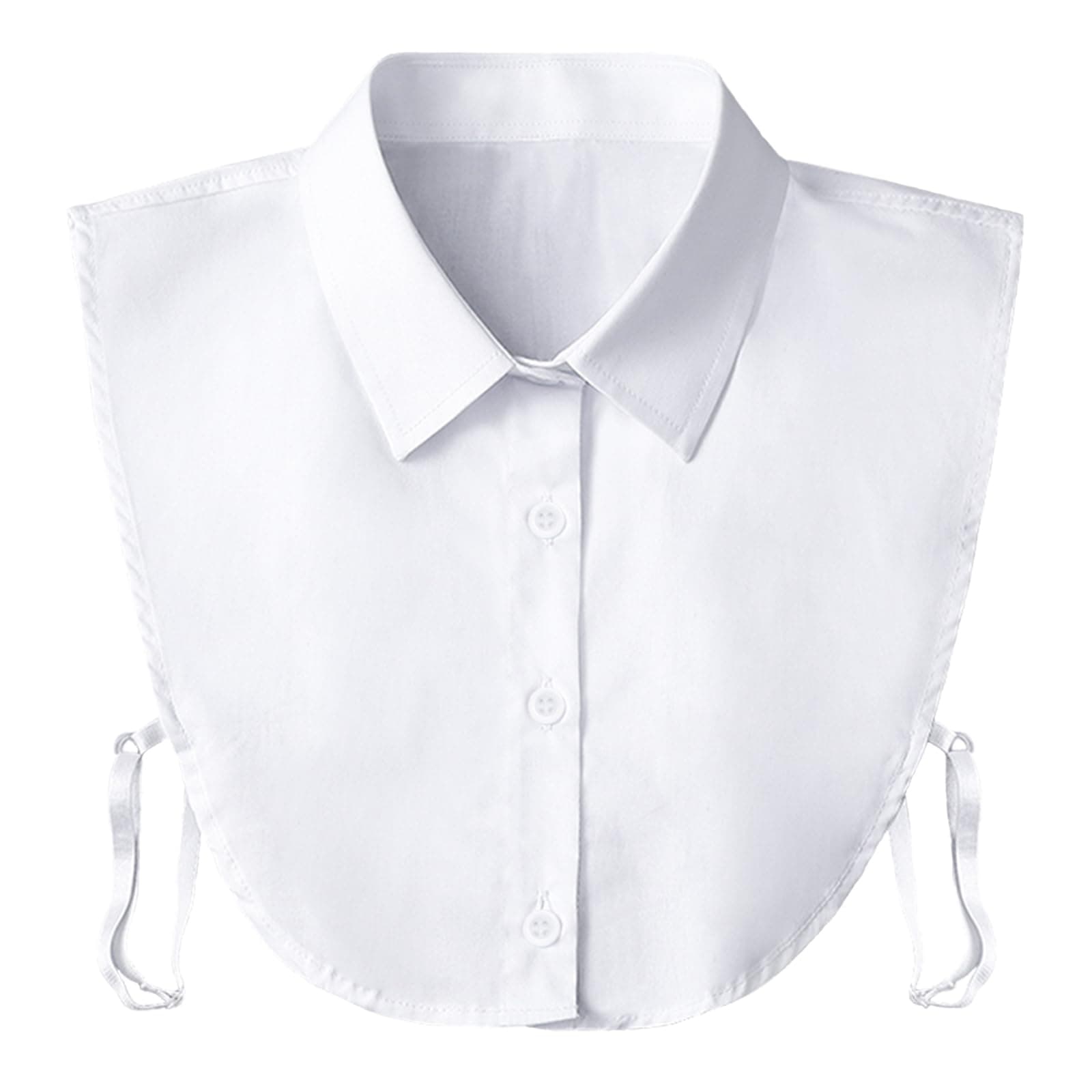 Detachable Dickey Collar Blouse for Women, Fake Half Shirts Faux False Collar for Girls Favors