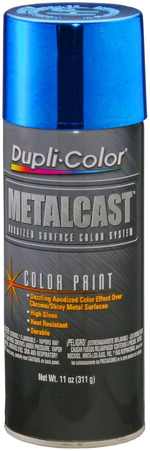 Dupli-Color MC201-6 PK (EMC201007-6 PK) Blue Anodized Coating - 11 oz. Aerosol, (Case of 6)