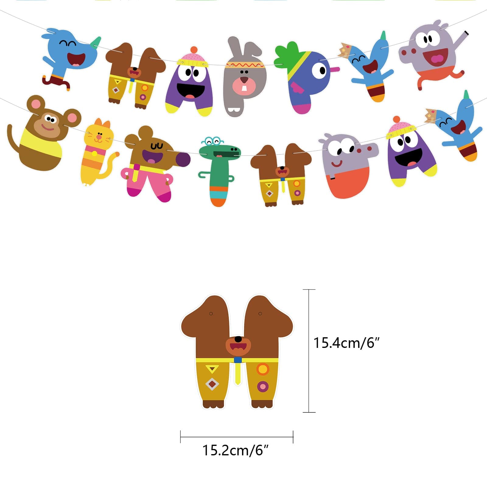 Party Decorations Birthday Party Supplies Includes Birthday Banner, Cake Topper, Cupcake Topper, Balloons