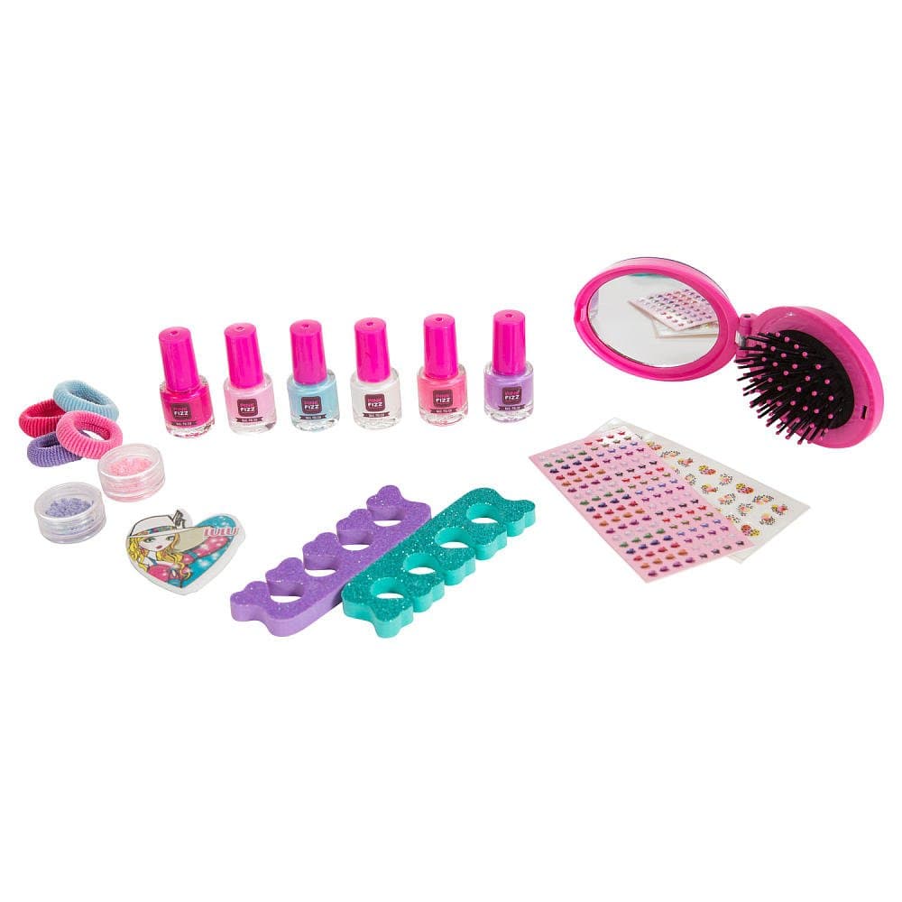 Travel Bag with Hair Trinket Set