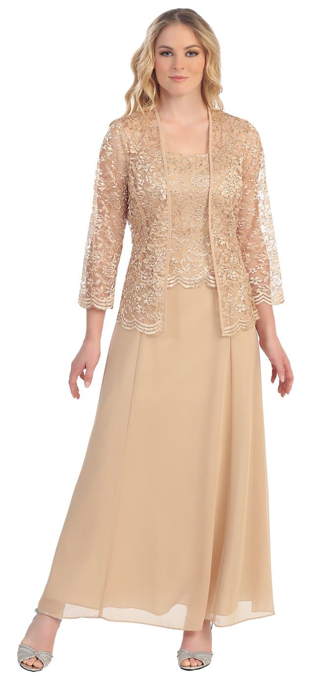 The Dress Outlet Long Mother of The Bride Plus Size