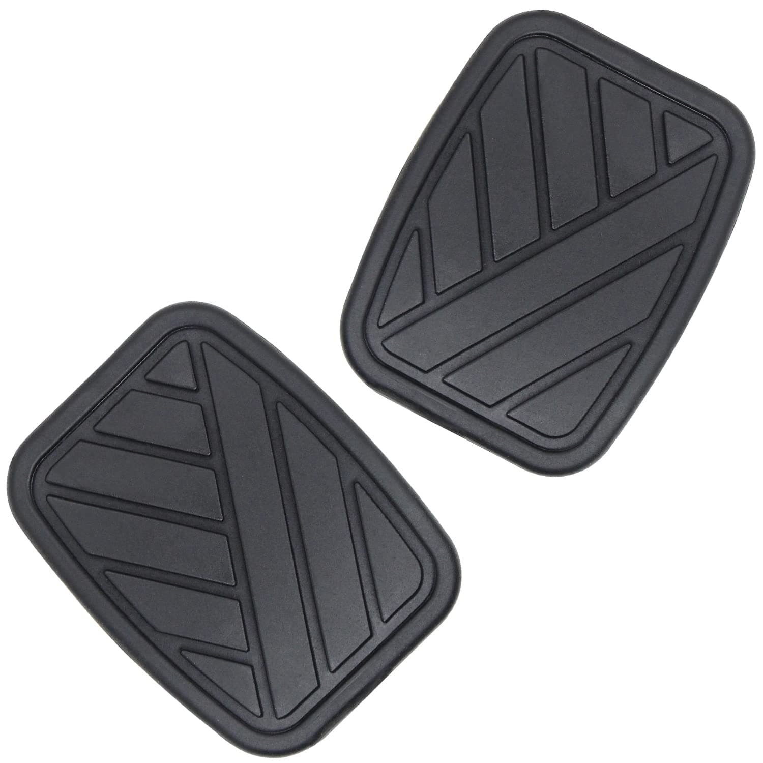 2 PCS Brake Clutch Pedal Pad Rubber Fit for Suzuki Swift Samurai Sidekick Geo Metro Tracker. OEM#: 4975158J00,49751-79001.