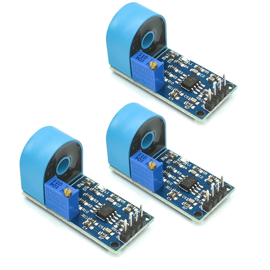 HiLetgo 3pcs ZMCT103C 5A AC Current Sensor Current Transformer Module Single Phase Active Analog Signal Output with OP Amp