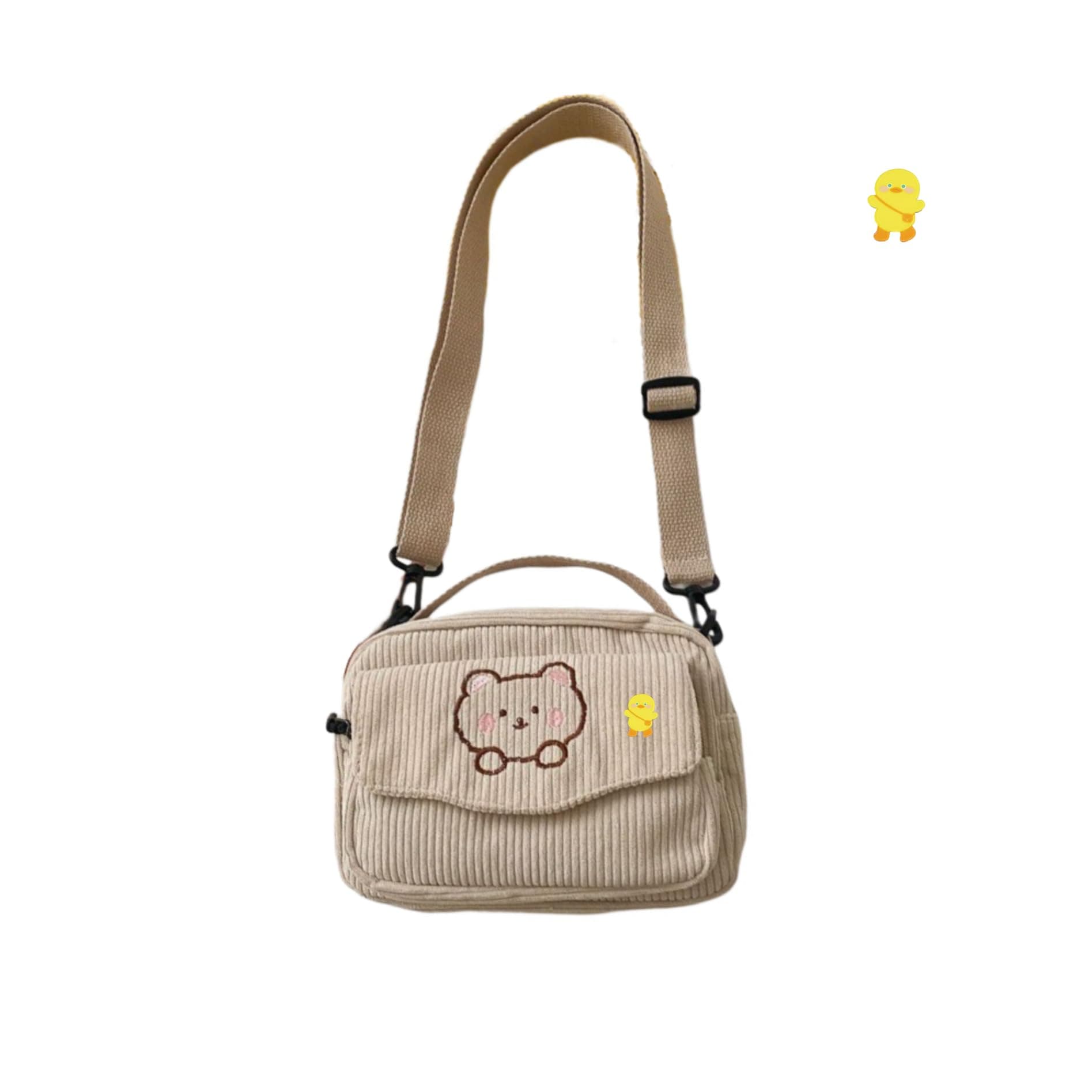 small cute Corduroy Crossbody bag min Kawaii Purse Crossbody Bag small Kawaii Wallet small Kawaii Crossbody Bag