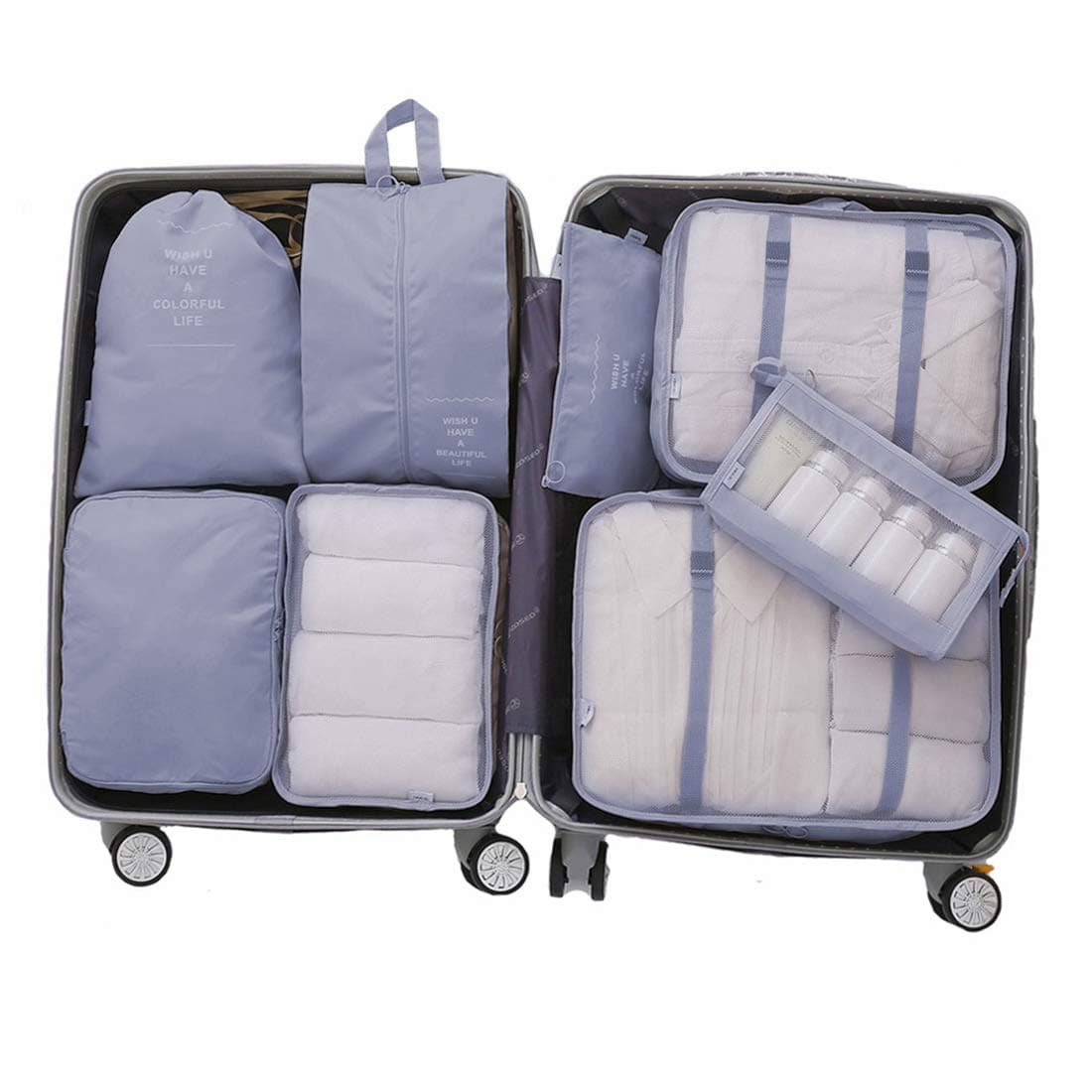 Luggage Packing Organizers Packing Cubes Set for Travel