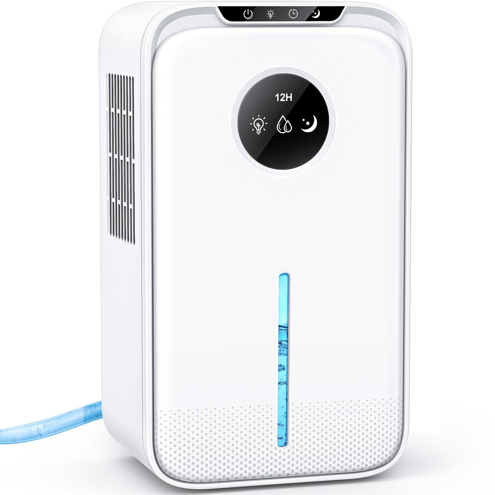 Mikikin Dehumidifier, 85 OZ Water Tank, (750 sq.ft) Dehumidifiers for Basement,Room for Home, Quiet with Auto Shut Off, Dehumidifiers for Bedroom, Bathroom, RV, Closet