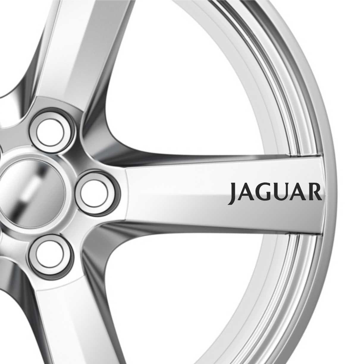 8 x Jaguar Alloy Wheels Decals Stickers Adhesives X Type XJS XJ6
