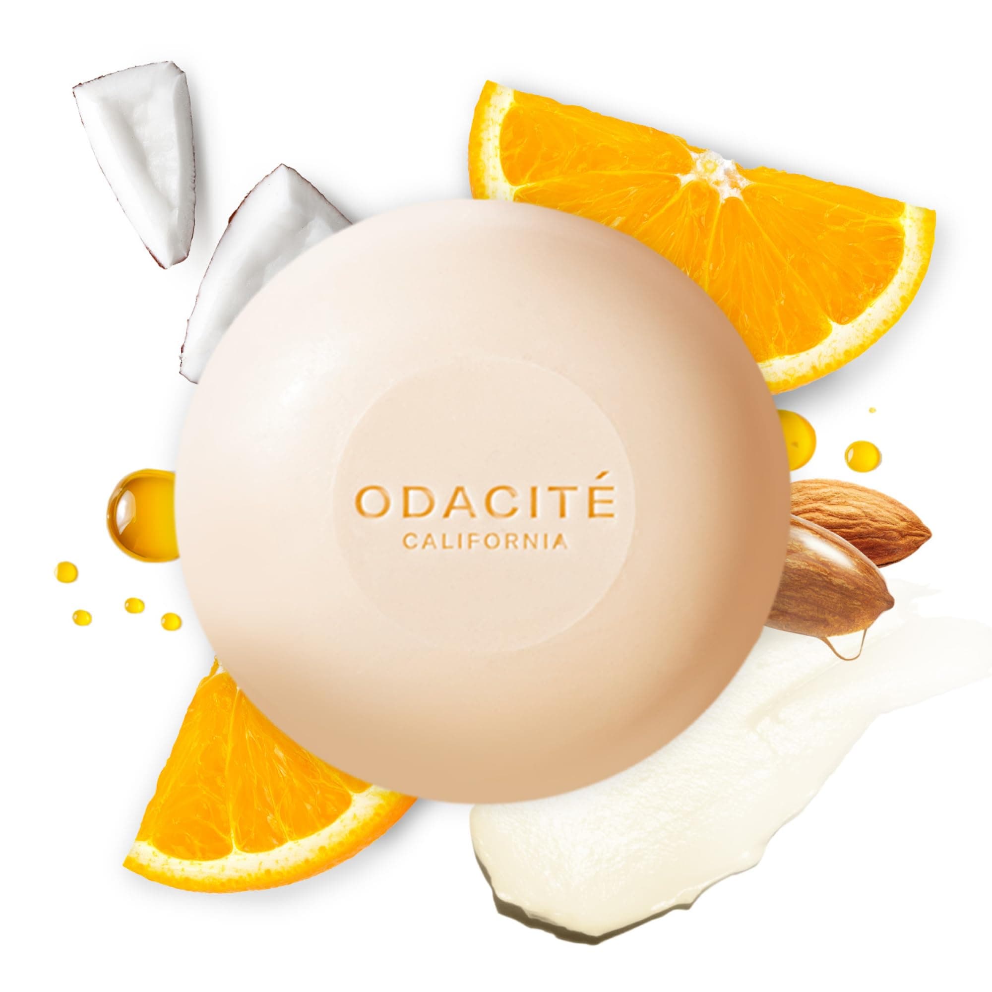 Odacité Shampoo Bar for Hair Care - Argan & Coconut 552M Natural Soap Bar - Cleansing Shampoo to Hydrate & Moisturize Skin 3.7Oz