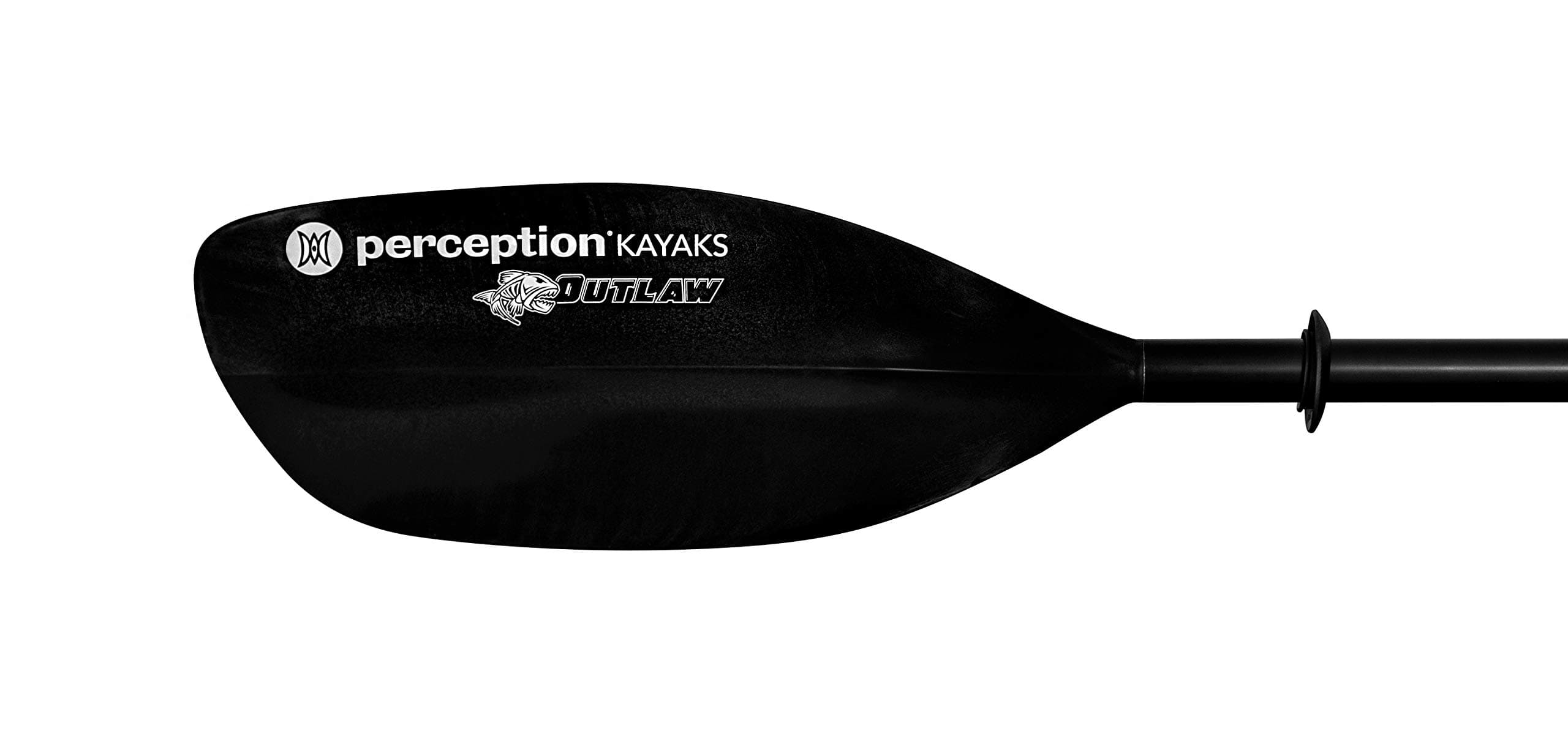Kayaks Outlaw 3-Piece Kayak Paddle | SUP - Kayak Convertible | Nylon Blade | Aluminum Shaft (90.5 in), Black (8080064)