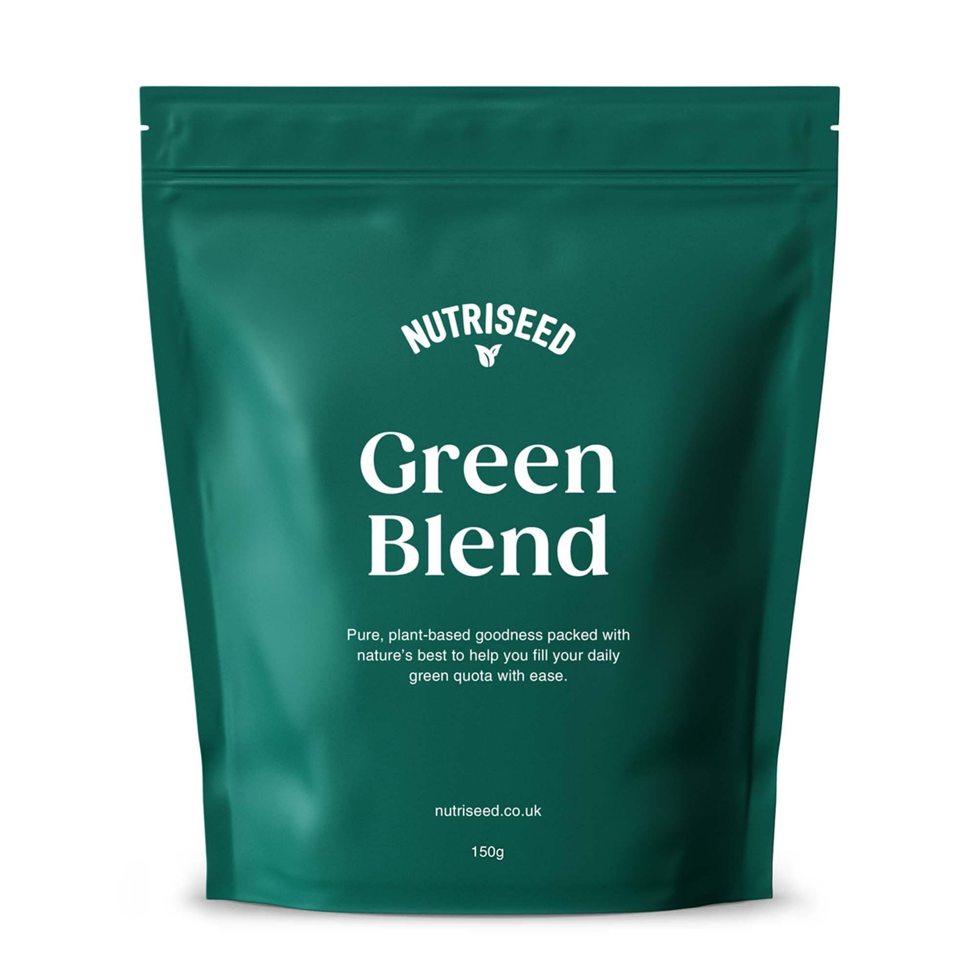 Nutriseed Greens Powder 150g - Natural & Fresh Super Greens Powder with Superfoods & Adaptogens Including Ashwagandha, Boosts Digestion & Immunity, Vegan & Gluten Free, Unflavoured - 30 Servings