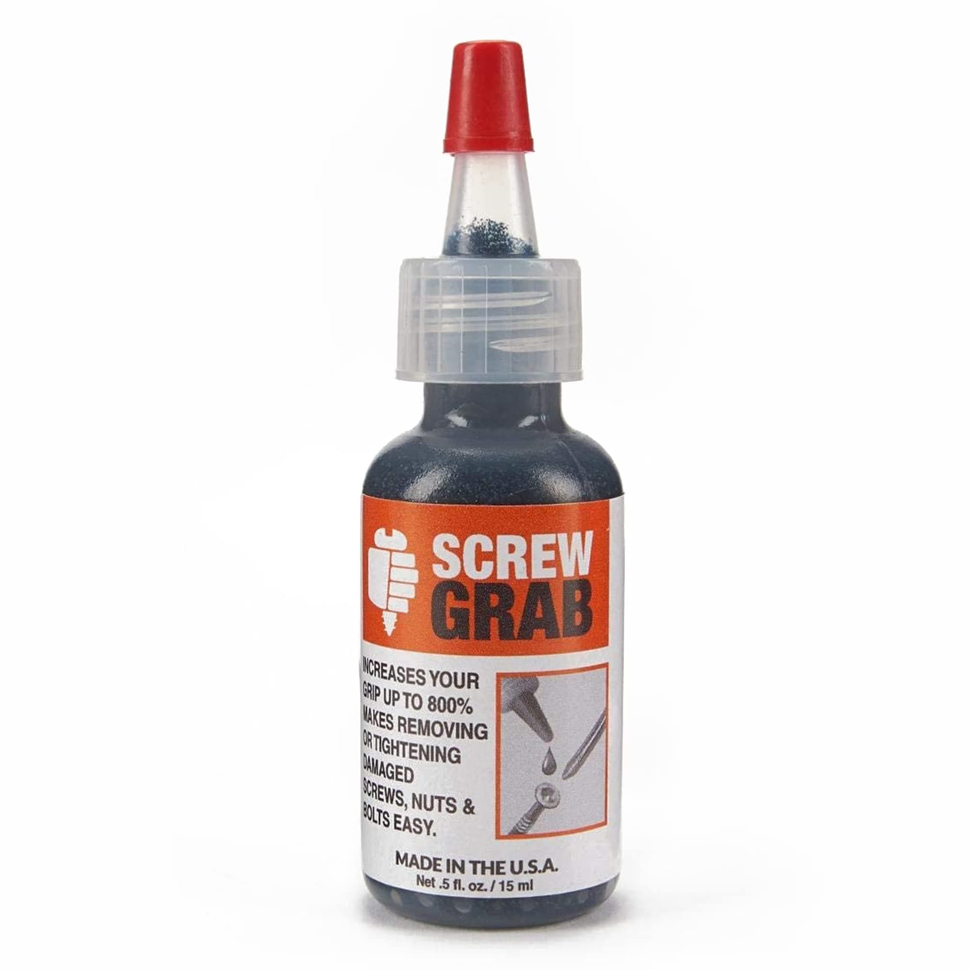 Solder-It - ScrewGrab Friction Gel - Helps Grip Damaged Screw Heads - 0.5 fl. Oz
