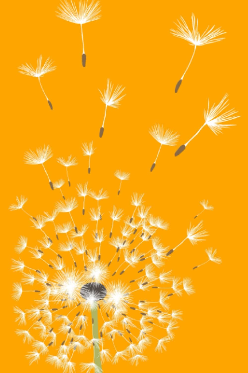 Notebook: Exploding Dandelion Notebook