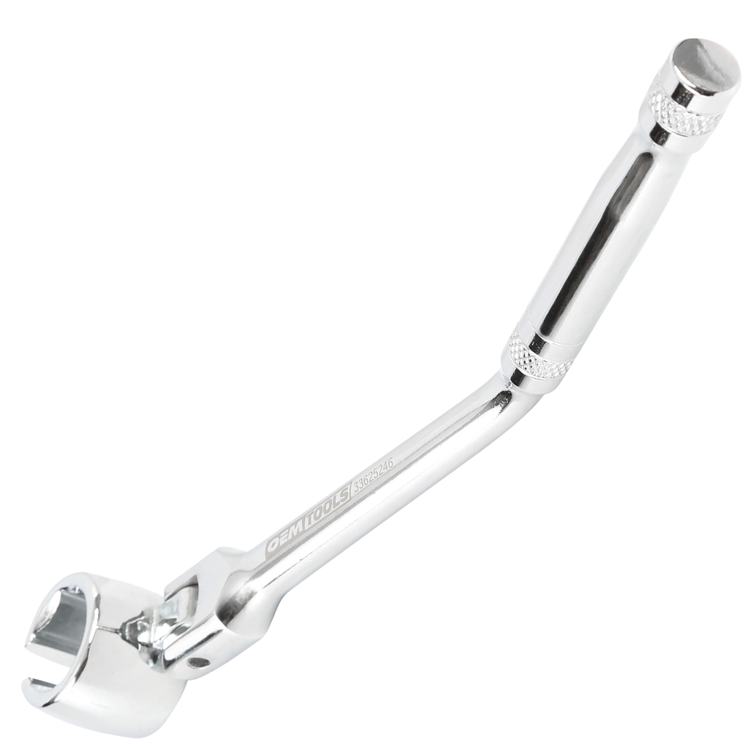 OEMTOOLS 33625246 7/8" (22MM) O2 Sensor Wrench, Oxygen Sensor Wrench for Ford 4.6 and 5.4 Engines, Swivel Head Socket, Chrome Vanadium Steel, Posi-Grip for High Torque