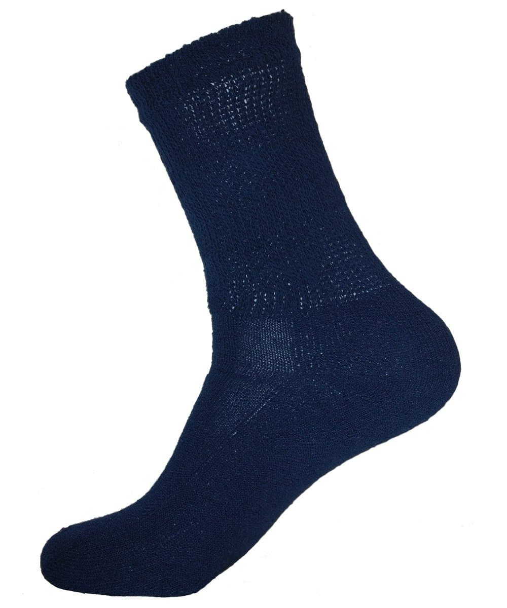 Sole Pleasers Women's Diabetic Crew Socks - 3 pairs