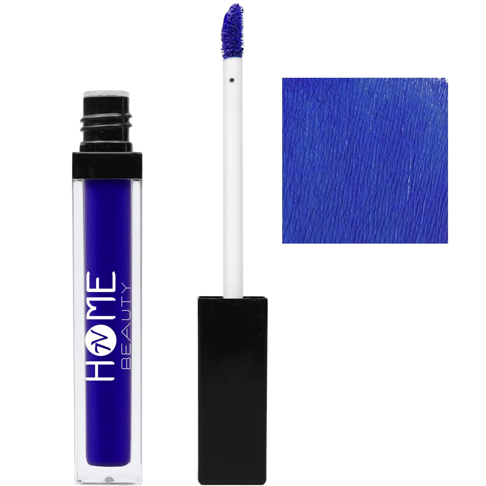 Blue Matte Liquid Lipstick, Long Lasting High Pigmented Non-stick Waterproof Blue Lipstick (5ml, #230)