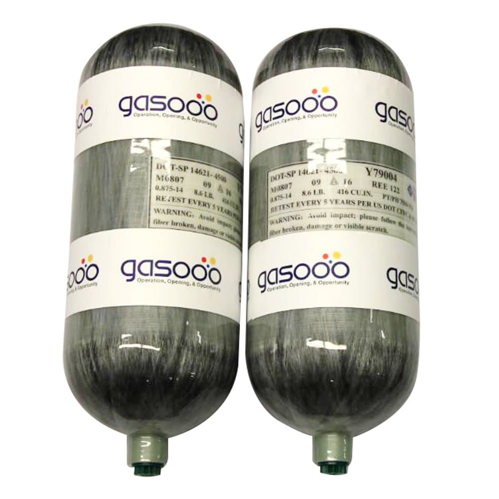 2 Pcs 6.8L Self Contained Breathing Apparatus Cylinder For Emergency Breathing