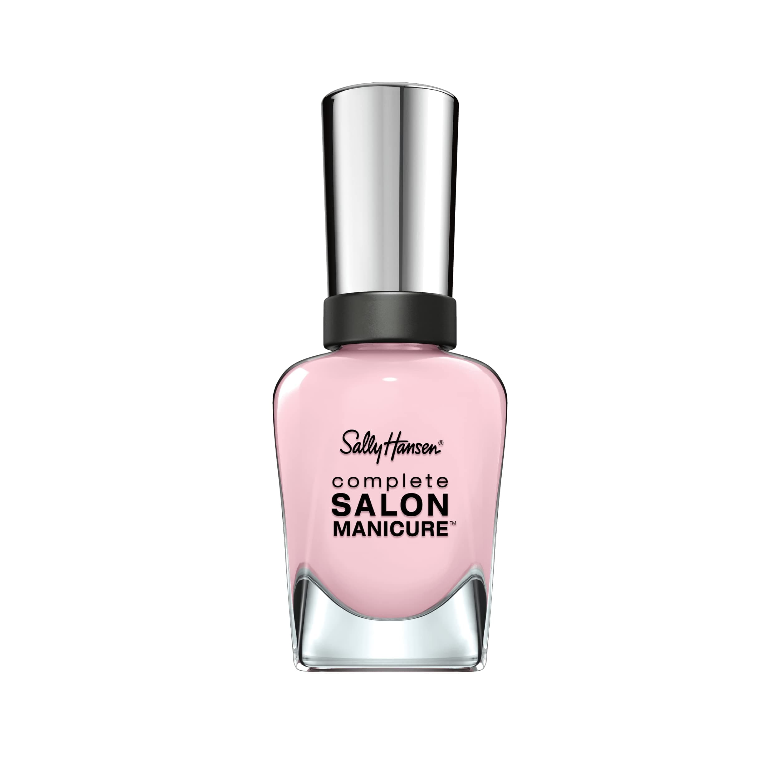 Complete Salon Manicure Nail Polish, Blush Against The World Limited Edition with Keratin Complex and Shiny, Color 182, Pink, 14.7 ml