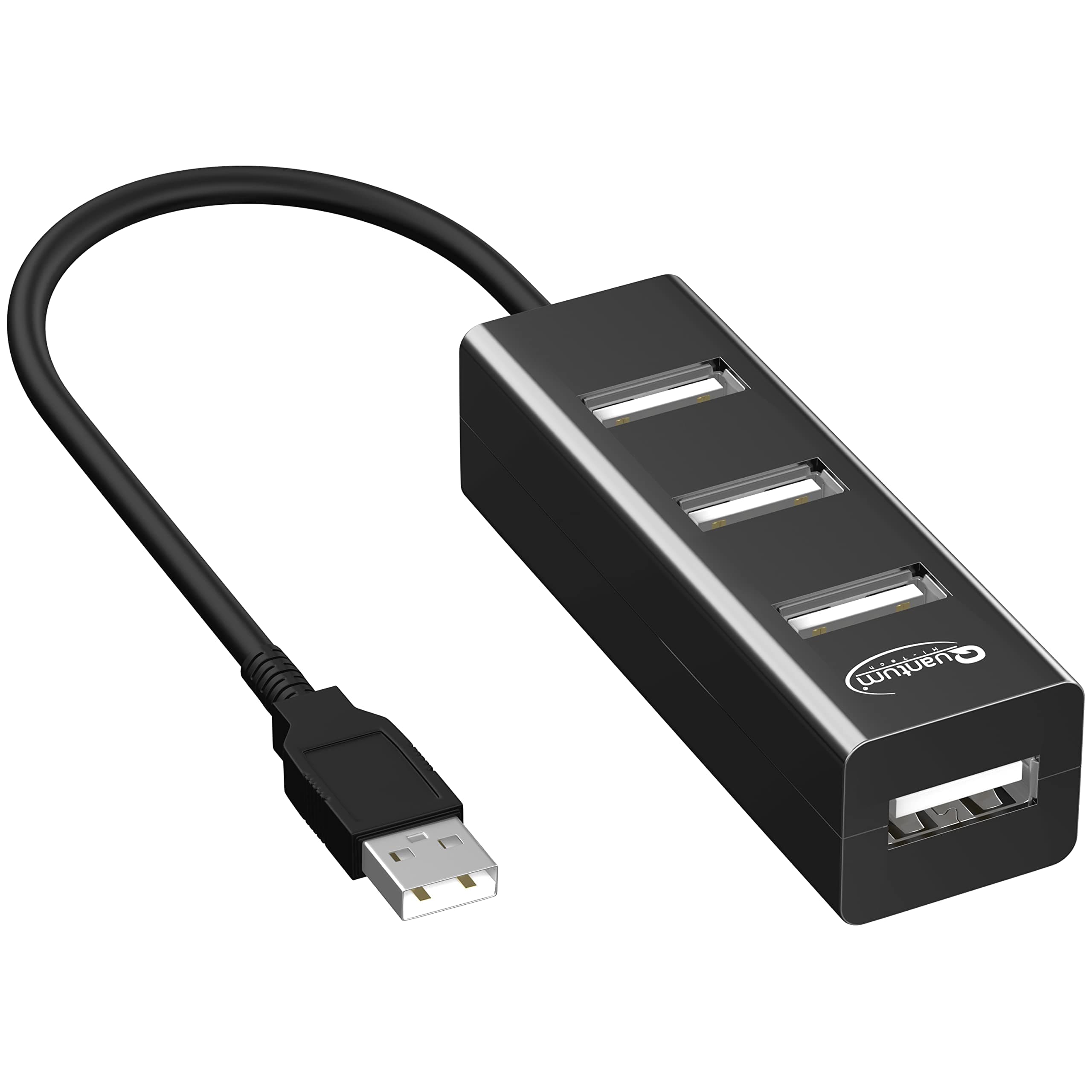 Quantum QHM6642 4 Port Hi-Speed USB Hub (Multicolor)