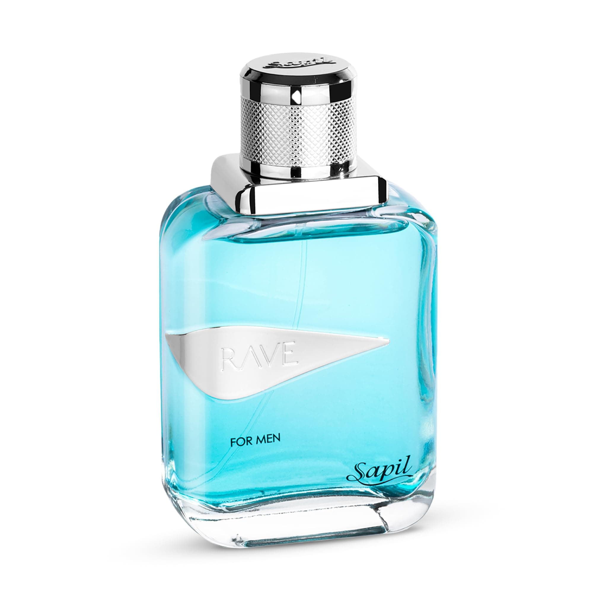 Sapil Rave 100 ml Eau De Toilette Men - Long-Lasting Dubai Toilette, Fresh Spicy Aromatic Scent for Daily Wear, Arabic Toilette with Unique Calabrian Bergamot & Pepper Notes [100 ml - 3.4 oz]