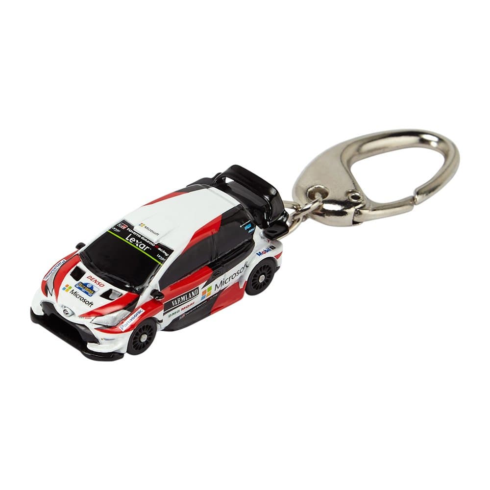 Toyota Gazoo Racing Car Shaped Keyring
