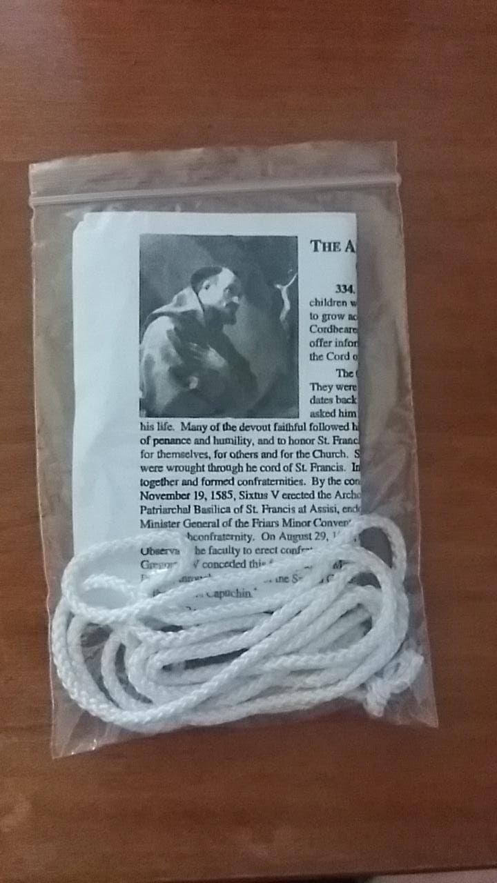 St. Francis of Assisi Cincture