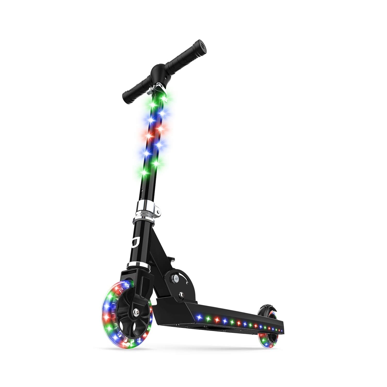 Jetson Jupiter Kick Scooter with LED Light Up Deck, Stem, and Wheels for Kids Ages 5+