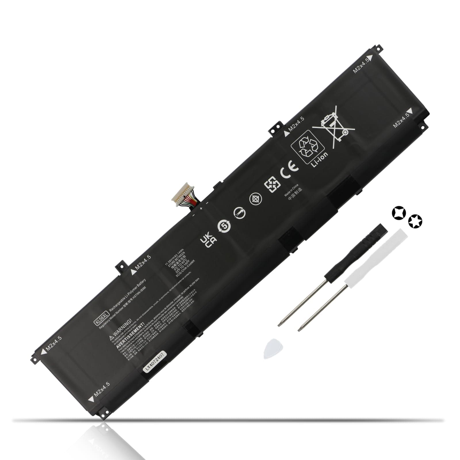 K KYUER KL06XL L85853-1C1 Battery for HP Envy 15-ep 15-ep0000 15-ep1000 15-ep0xxx 15t-ep000 15t-ep100 CTO Series 15-ep1376ng ep0098nr ep0002ns ep0003ns ep0005nl ep0008ns ep0008na ep0010na ep1074ng